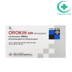 Orokin 500 - Thuốc điều trị nhiễm khuẩn mức độ nhẹ và vừa
